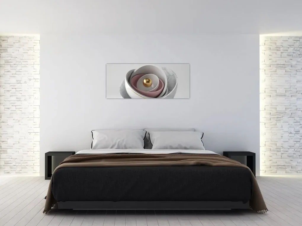 Obraz - Zlatá perla (120x50 cm)