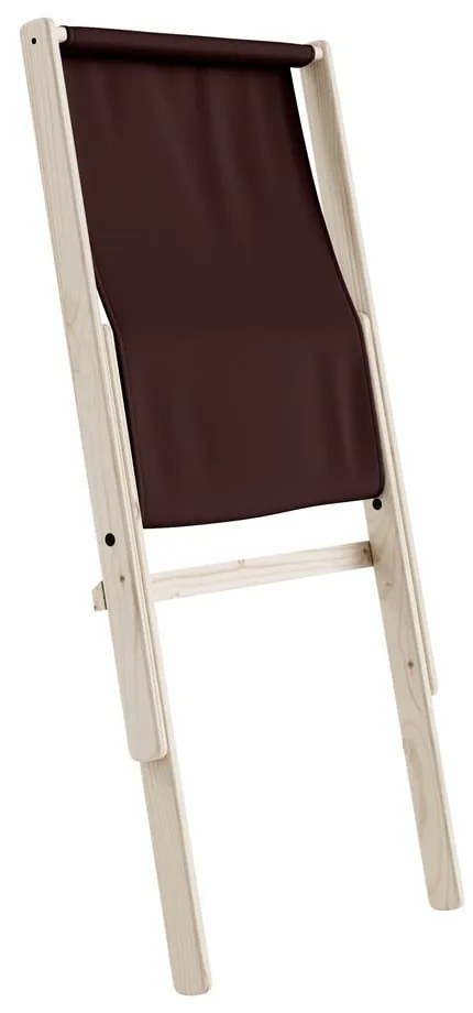 Skladacie kreslo Karup Design Boogie Raw/Brown