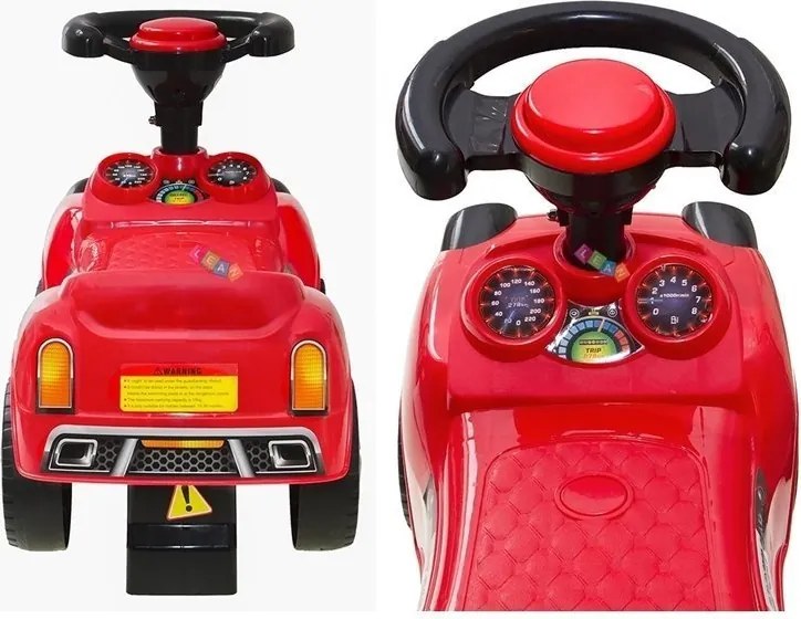 LEAN CARS Detské autíčko Rider Sport Red