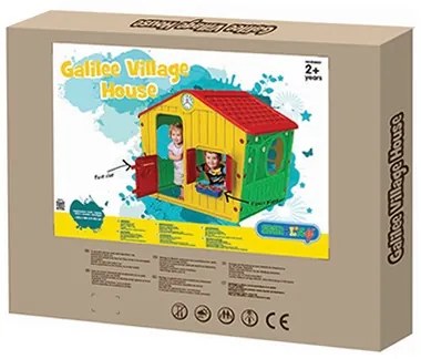 STARPLAST Galilee Village House RED detský záhradný domček