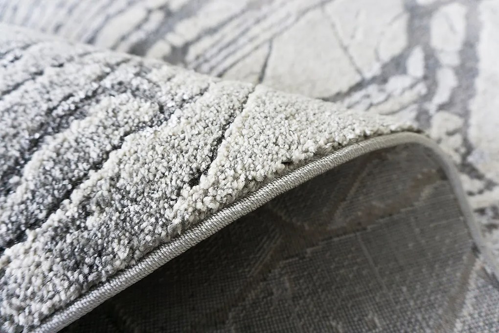 Berfin Dywany, Kusový koberec Marvel 7604 Grey, 60x100, šedá, obývacia izba