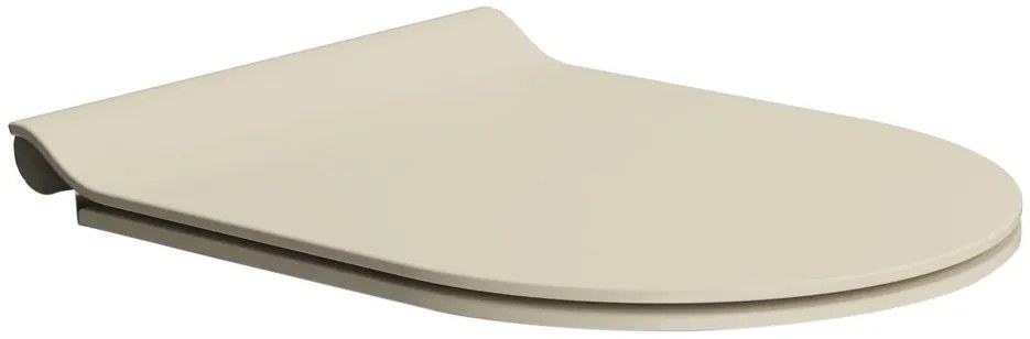 GSI GSI, PURA WC sedátko, SLIM, Soft Close, creta mat/chróm, MS86CSN08