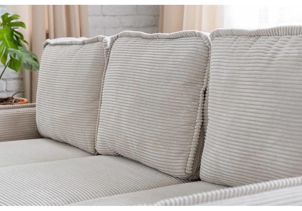 Zelená menčestrová rozkladacia rohová pohovka (variabilná) Tori – Bonami Selection