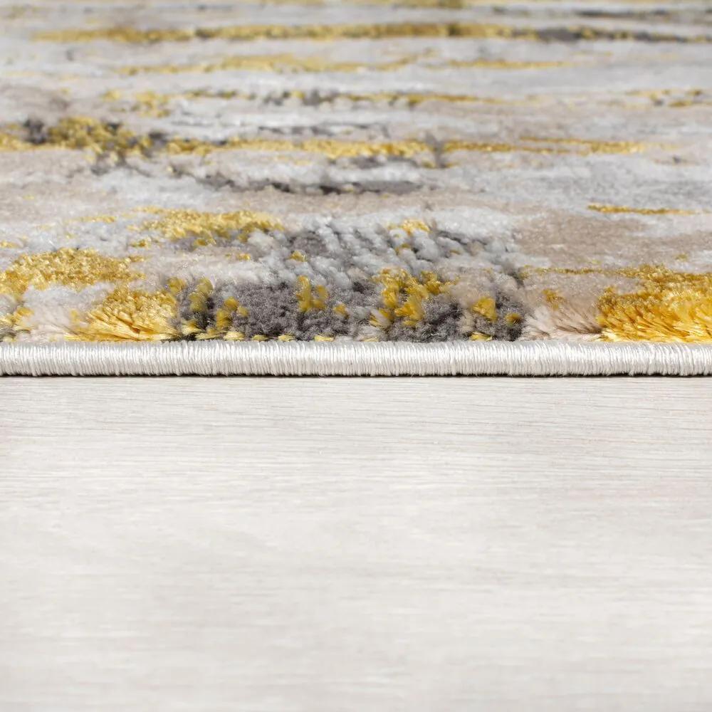 Flair Rugs koberce DOPREDAJ: 155x230 cm Kusový koberec Eris Lustre Gold - 155x230 cm