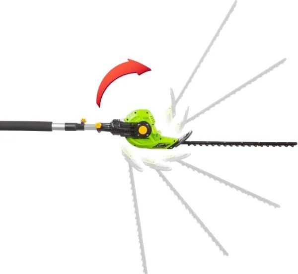 Fieldmann - Teleskopické nožnice na živý plot 450W/230V