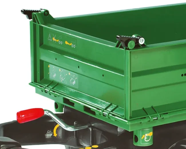 Príves Rolly Toys 122202 dvojnápravový, tmavozelený