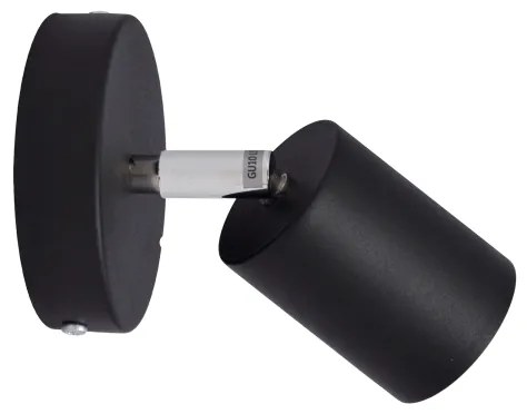 LED Nástenné bodové svietidlo TUNE 1xGU10/4,8W/230V čierna