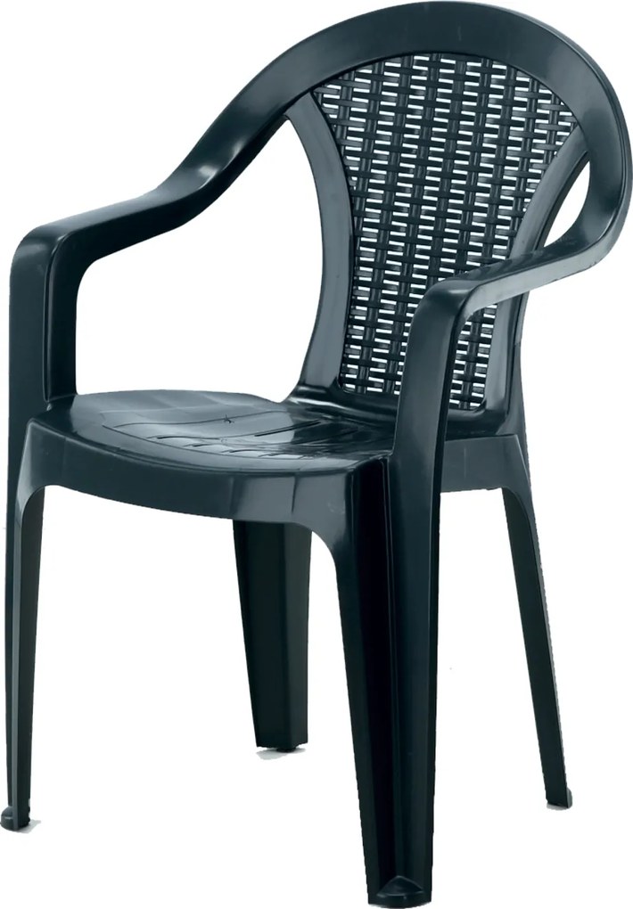 Garden Line ZÁHRADNÁ STOLIČKA 56 x 42 x 78 CM ZELENÁ