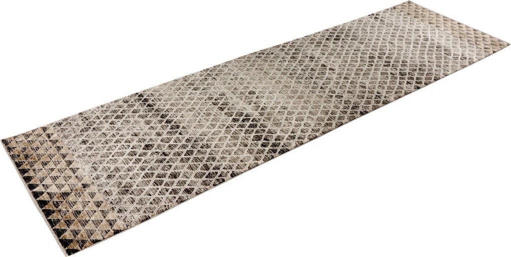Obsession, Koberec behúň Bella 236 Grey, 80x300, šedá, chodba / predsieň