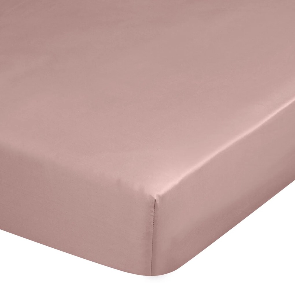 MAKOSATÉNOVÉ PRESTIERADLO DINA 210X220 CM PÚDROVO RUŽOVÉ