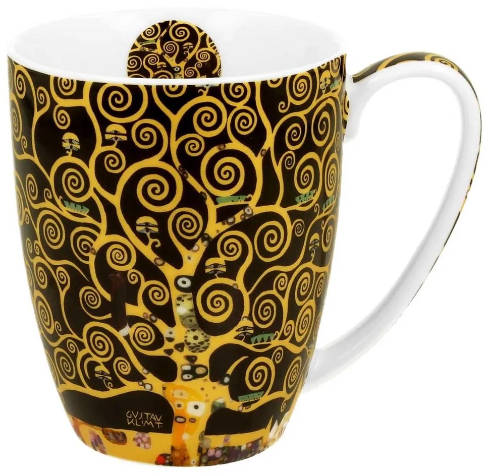 Porcelánový hrnček Klimt Tree Of Life 350 ml