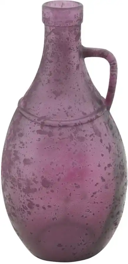 Fialová váza z recyklovaného skla Mauro Ferretti Bordeaux, ⌀ 12,5 cm | BIANO