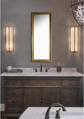 Zrkadlo Baden/G Zlatá 45x145cm