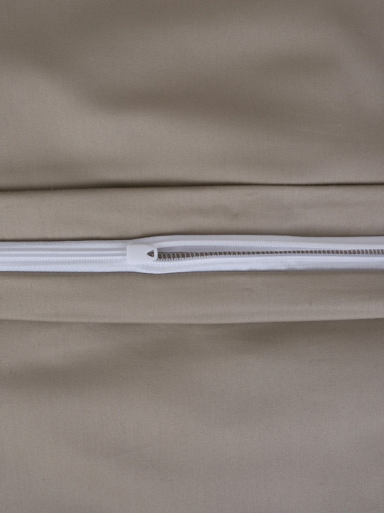 Saténové obliečky - Diana sivohnedé 140 × 200 cm, 70 x 90 cm