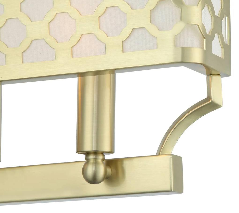 Orlicki design Dizajnové nástenné svietidlo Verno zlatá