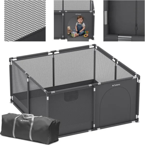 Detská ohrádka Cozy 20 grafitová