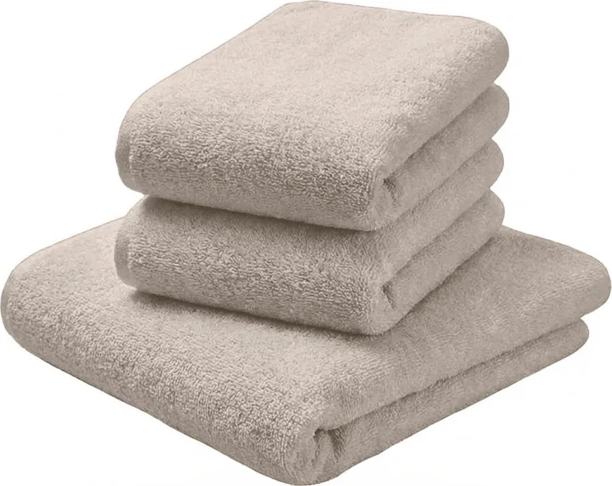 Uterák NORIELLE 50x90 cm béžový, 100% bavlna