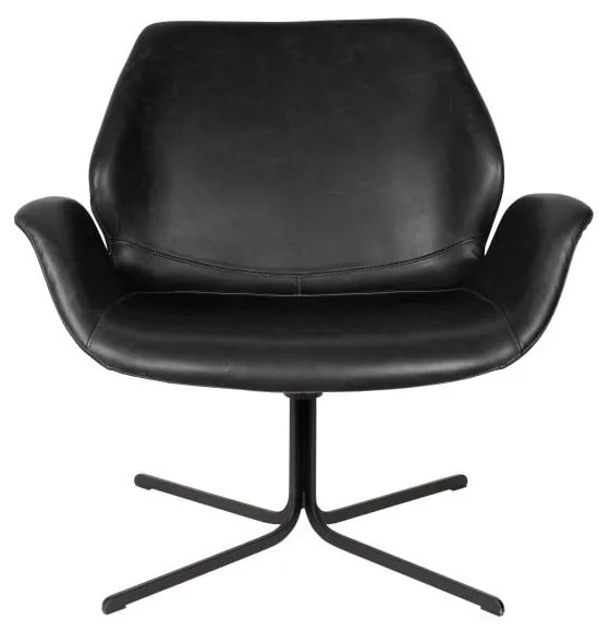 Čierna stolička Zuiver Nikki