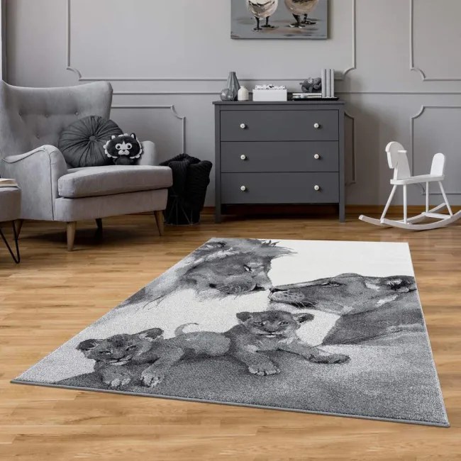 Koberec Savanna 9369 sivý