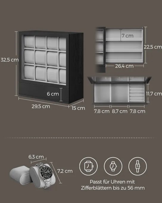 Box na hodinky JOW014B01