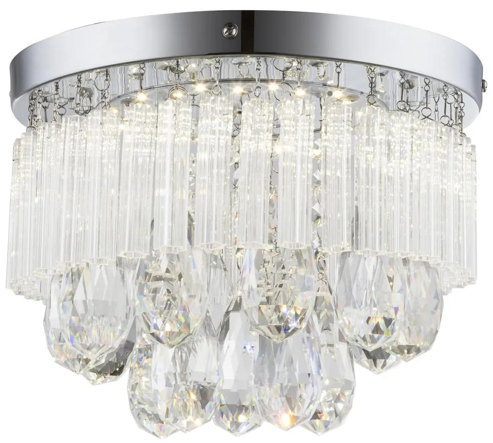 CLX LED moderné stropné osvetlenie URBINO, 12W, denná biela, 28cm, okrúhle