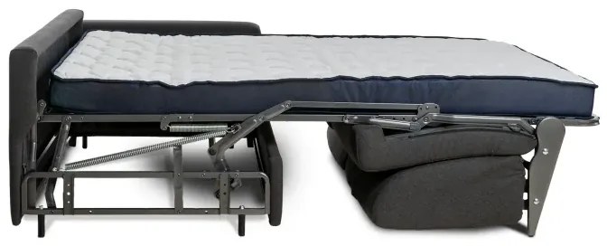 Rozkladacia pohovka na každodenné spanie ONE, 140, strieborná (jazz - 18 silver)