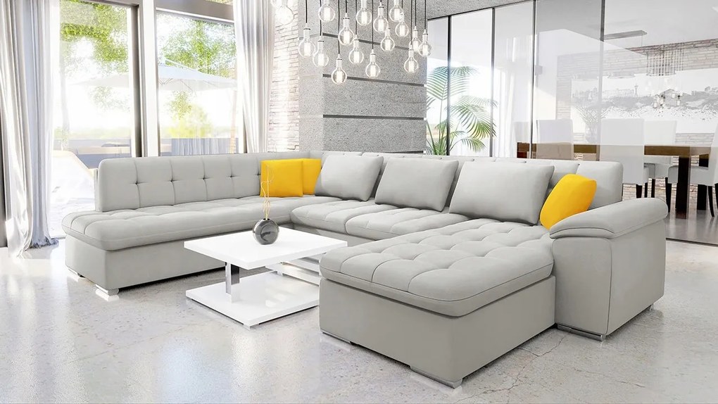 Rohová sedacia súprava Beatrice (p) (Venus Velvet 2921 Venus Velvet 2916)