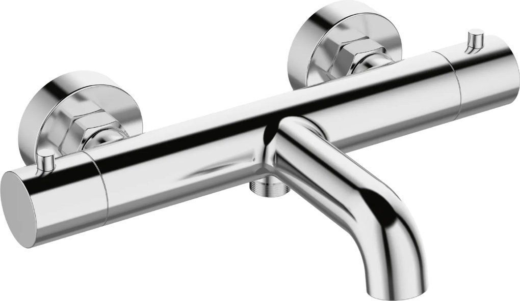 Invena Termora, termostatická vaňová batéria, chrómová, INV-BT-W1-001-V