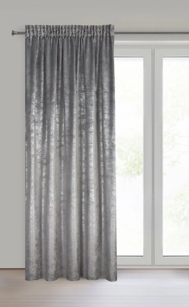 ZATEMŇOVACÍ ZÁVES NA PÁSKE AVENA 135X270 CM VZOROVANÁ