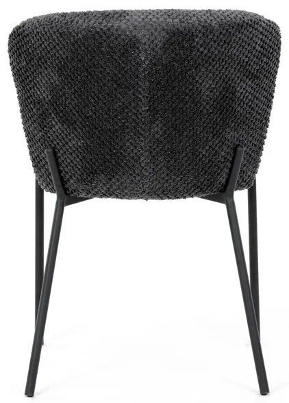 Autronic BONTEC Jedálenská stolička, sivá, látka bouclé, CT-W1077 GREY2 Farba: Béžová