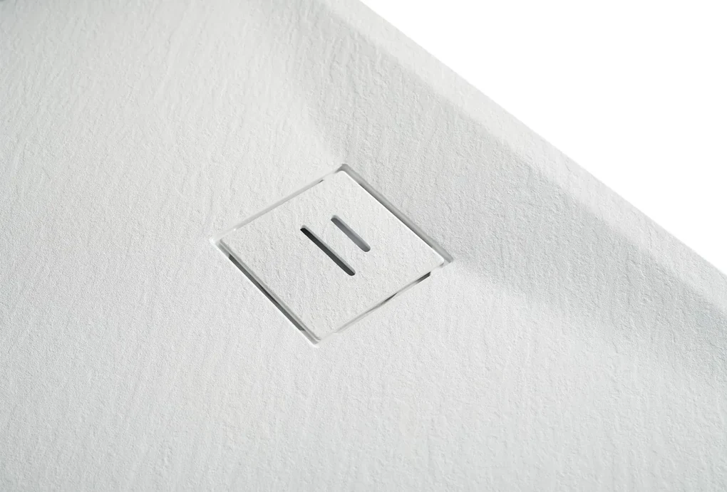 Erga Hyper, SMC sprchová vanička 150x80x2,6 cm + sifón, biela matná, ERG-V06-SMC-8015S-WH