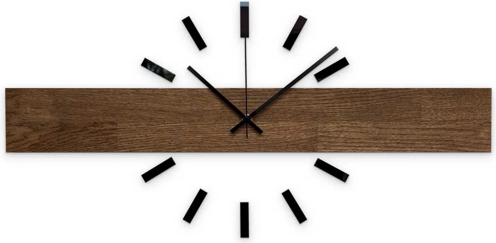 Nadčasové nástenné hodiny s originálnym dizajnom - DRAKARYS: Strieborné ručičky 60 cm 4639-109270 MAS021-3073- SILVER-60
