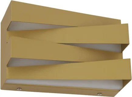 Searchlight 86410GO - LED nástenné svietidlo SECTION LED/18W/230V zlaté