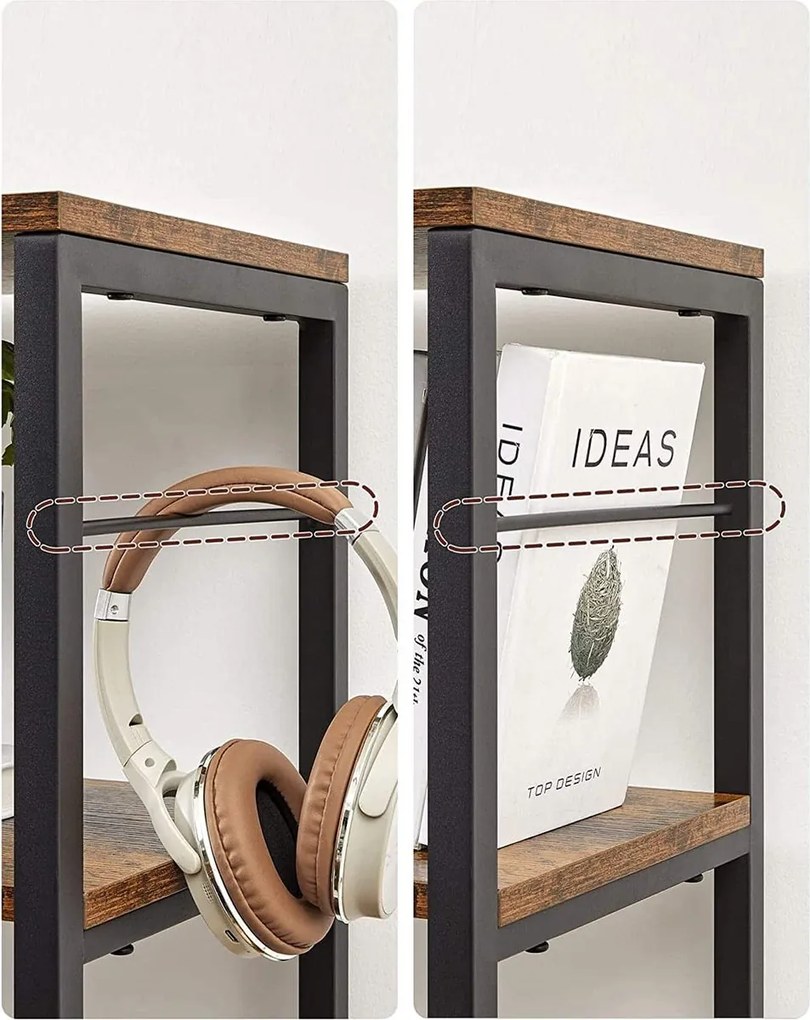 Policový regál so 6 policami VASAGLE LLS114B01