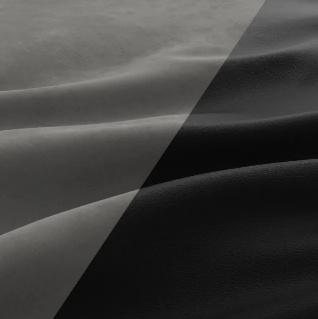 Rohová rozkladacia sedačka AURORA ľavá tmavosivá / čierna