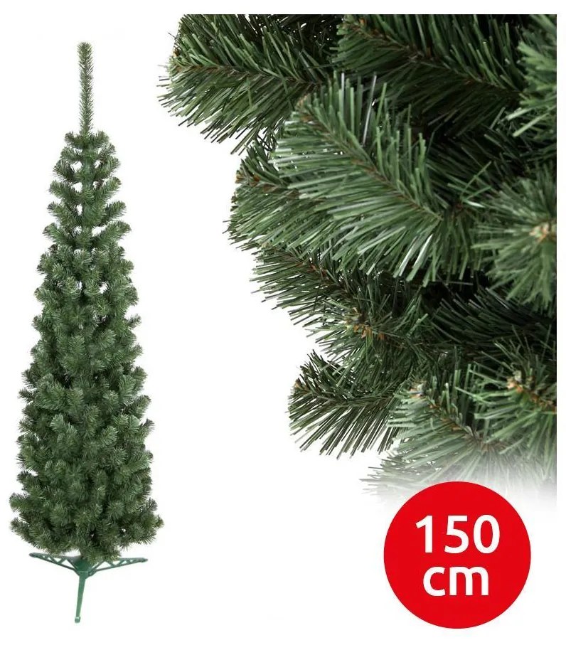ANMA Vianočný stromček SLIM 150 cm jedľa AM0159