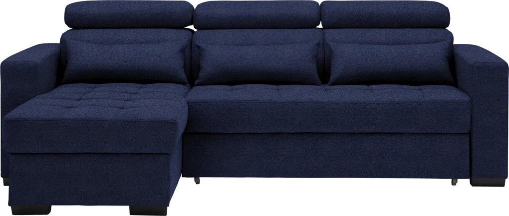 XXXLutz ROHOVÁ SEDAČKA, textil, tmavomodrá Carryhome - Sedačky - 000812006314