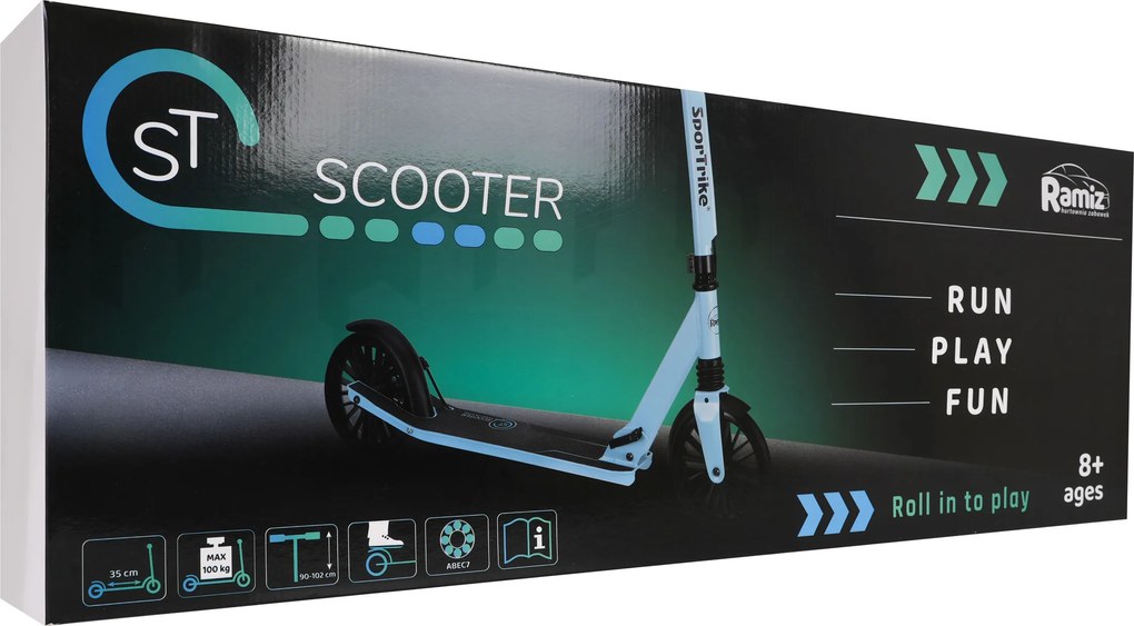 Ramiz Modrý skúter SPORTRIKE