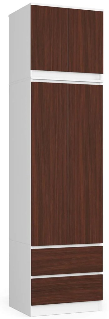 Nadstavba na skriňu Sashka II (biela + wenge). Vlastná spoľahlivá doprava až k Vám domov. 1071032