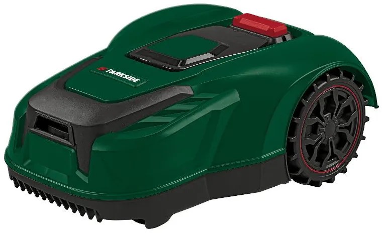 Parkside®  Robotická kosačka Smart Pamrs 1000 A1 + Rýchlonabíjačka akumulátora 20 V/4,5 A + Akumulátor 20 V/4 Ah  (800011497)