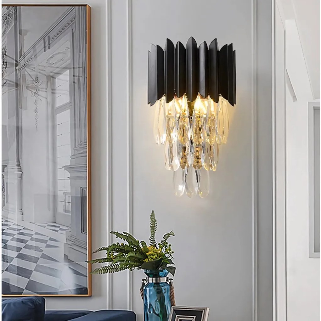 Toolight Toolight, nástenné svietidlo 1xE14, APP1658-1W, čierna, OSW-04063