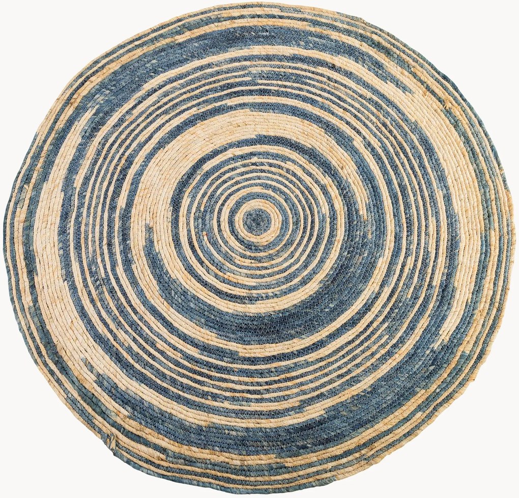 Okrúhly bambusový koberec Soft