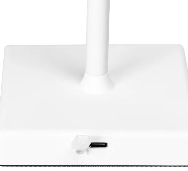 Aigostar - LED RGBW Vonkajšia stmievateľná nabíjacia lampa 4W/5V 3600mAh biela IP54