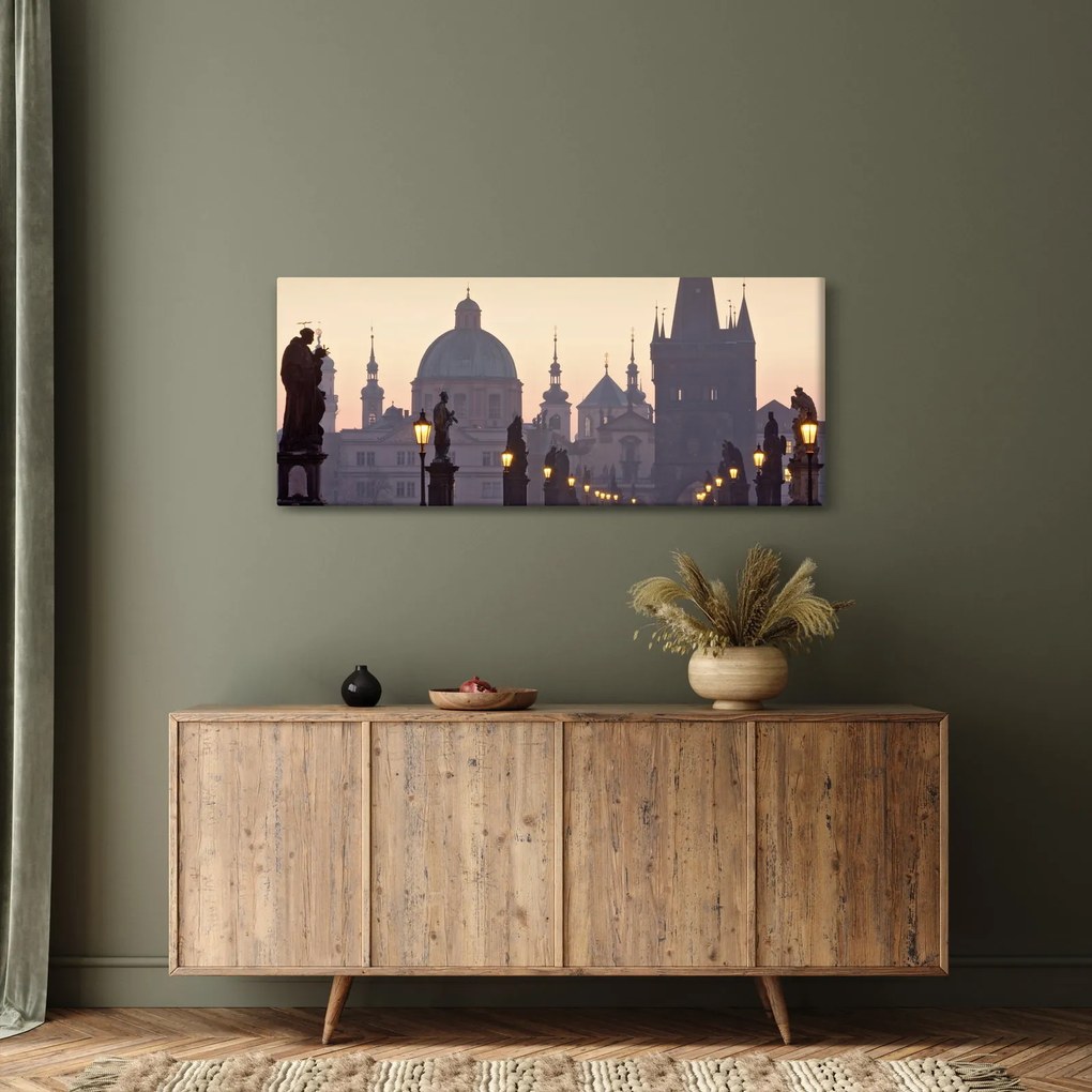 Obraz - Karlov most (120x50 cm)
