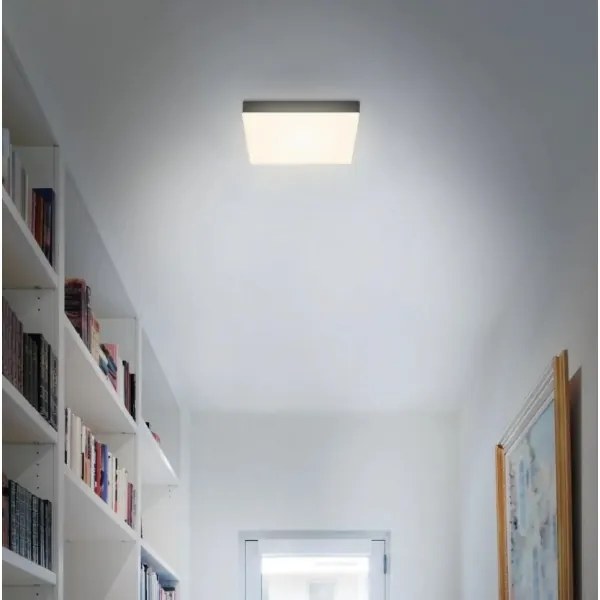 Briloner 7070-015 - LED Stropné svietidlo FLAME LED/16W/230V čierna