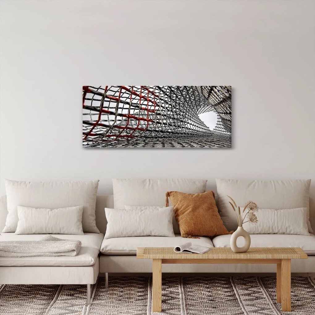 Obraz železné konštrukcie (120x50 cm)