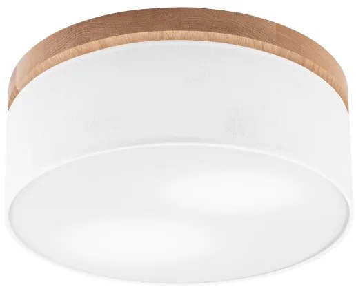 Brilagi - LED Stropné svietidlo BELLADONNA 2xE27/15W/230V pr. 40 cm biela/dub