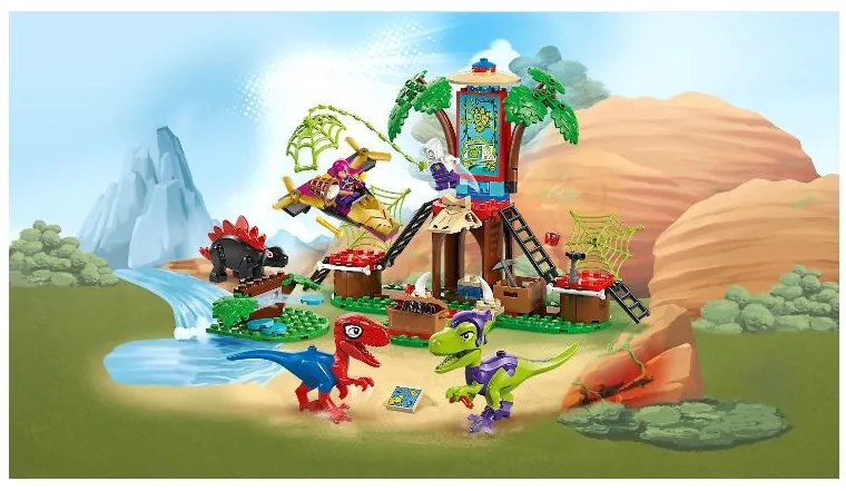 Lego® Spidey und Super-Freunde 11200 Spidey, Gobby a bitka raptorov v základni na strome (100396885)