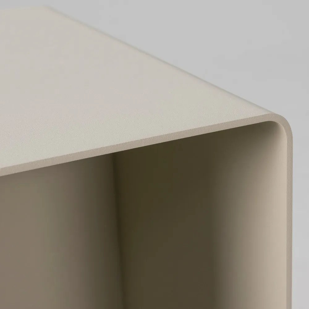 Oceľový odkladací stolík 40x30 cm Slide Low – Spinder Design