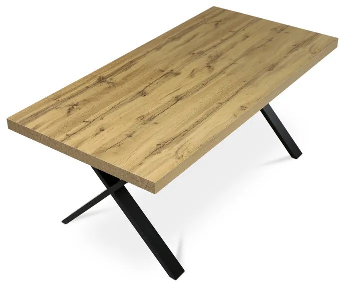 Autronic BONTEC Jedálenský stôl 180x90cm, lamino, sivý dub, HT-R5316 GREY Farba: Šedá